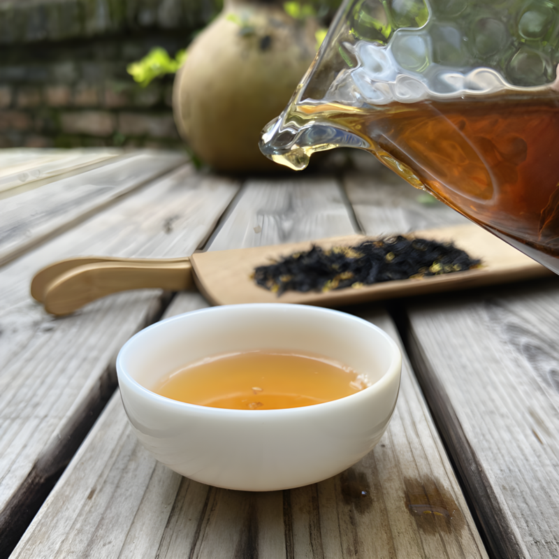 Jiuqu Red Plum and Osmanthus Black Tea, a century-old famous tea, the pioneer of tribute tea